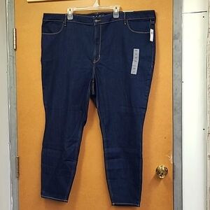 Old Navy Size 28 Dark Wash High Rise Super Skinny Jeans
